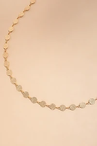 Hillary Circle Strand Necklace
