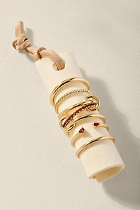 Isabelle Interlocked Ring Set