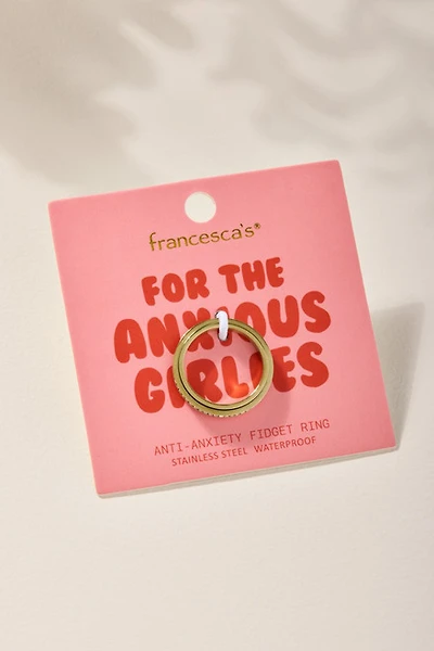 Anti Anxiety Stainless Steel Fidget Ring