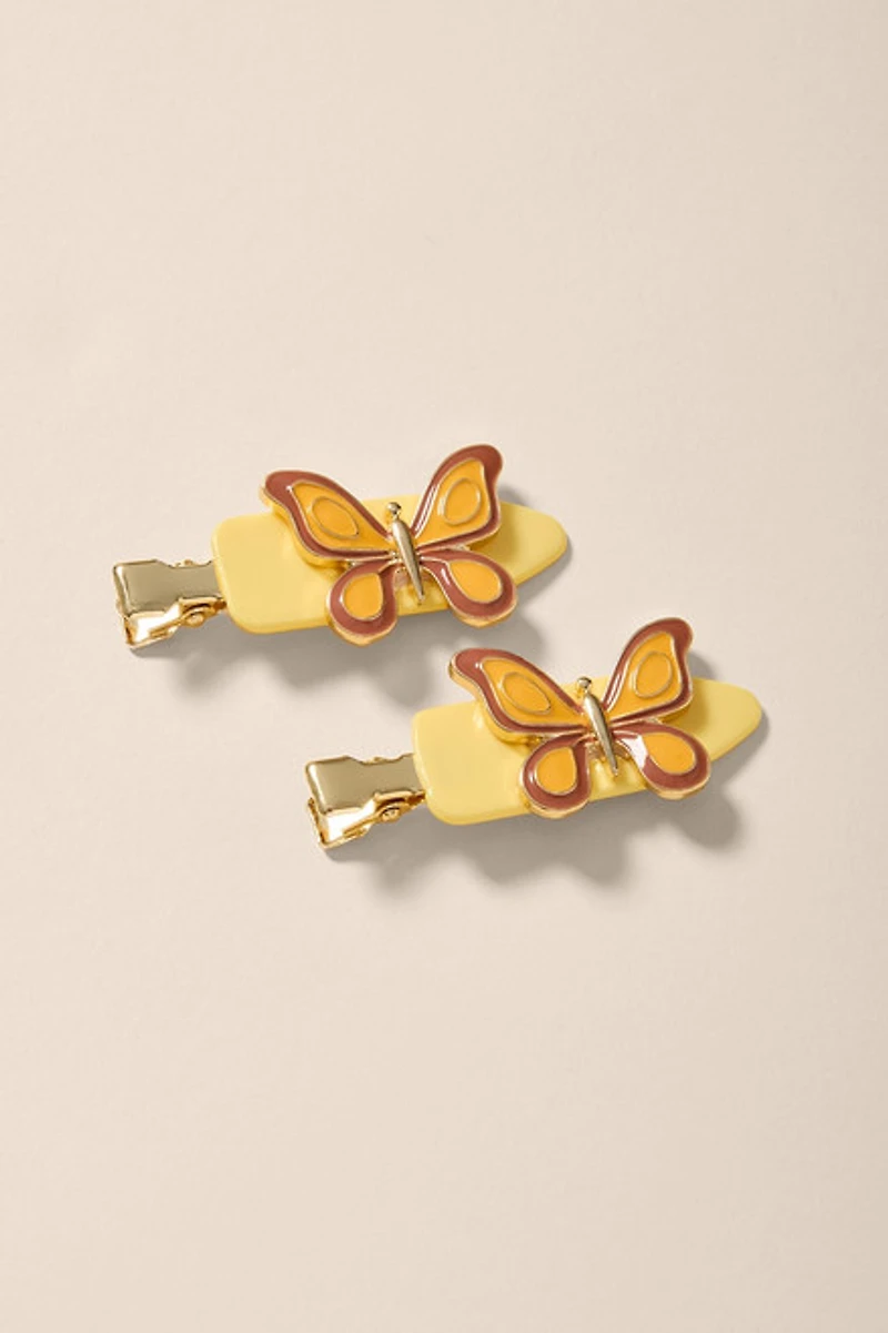 Butterfly Creaseless Hair Clip Set