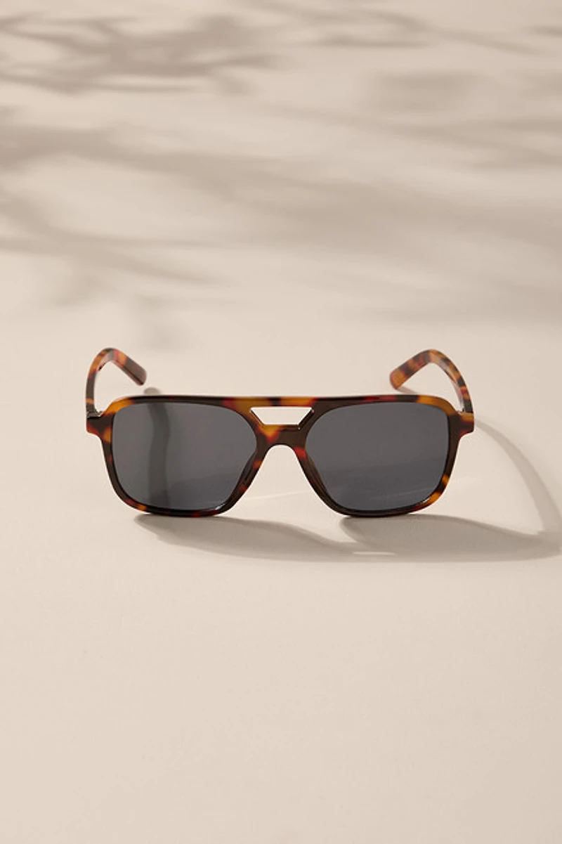 Briana Square Aviator Sunglasses