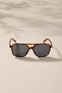 Briana Square Aviator Sunglasses