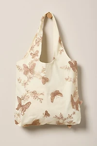 Marla Butterfly Applique Tote Bag