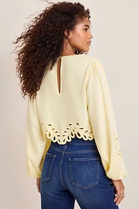 Amanda Tonal Embroidered Blouse