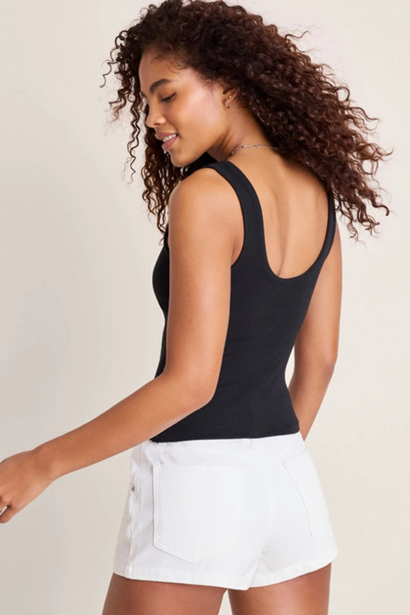 Anna Rib Knit Tank Top