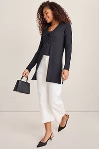 Pam Pointelle Long Cardigan