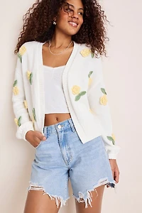 Angie Distressed Denim Shorts