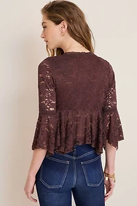 Eva Lace Floral Top