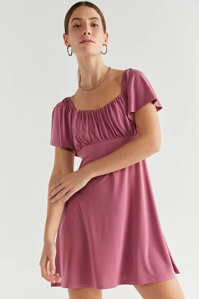 Velencia Ruched Mini Dress