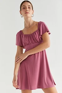 Velencia Ruched Mini Dress