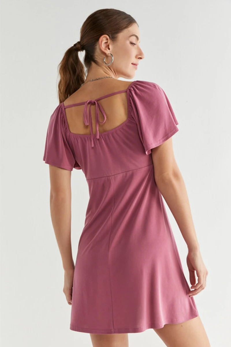 Velencia Ruched Mini Dress