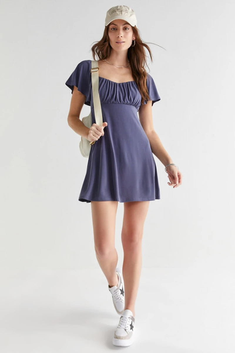 Velencia Ruched Mini Dress