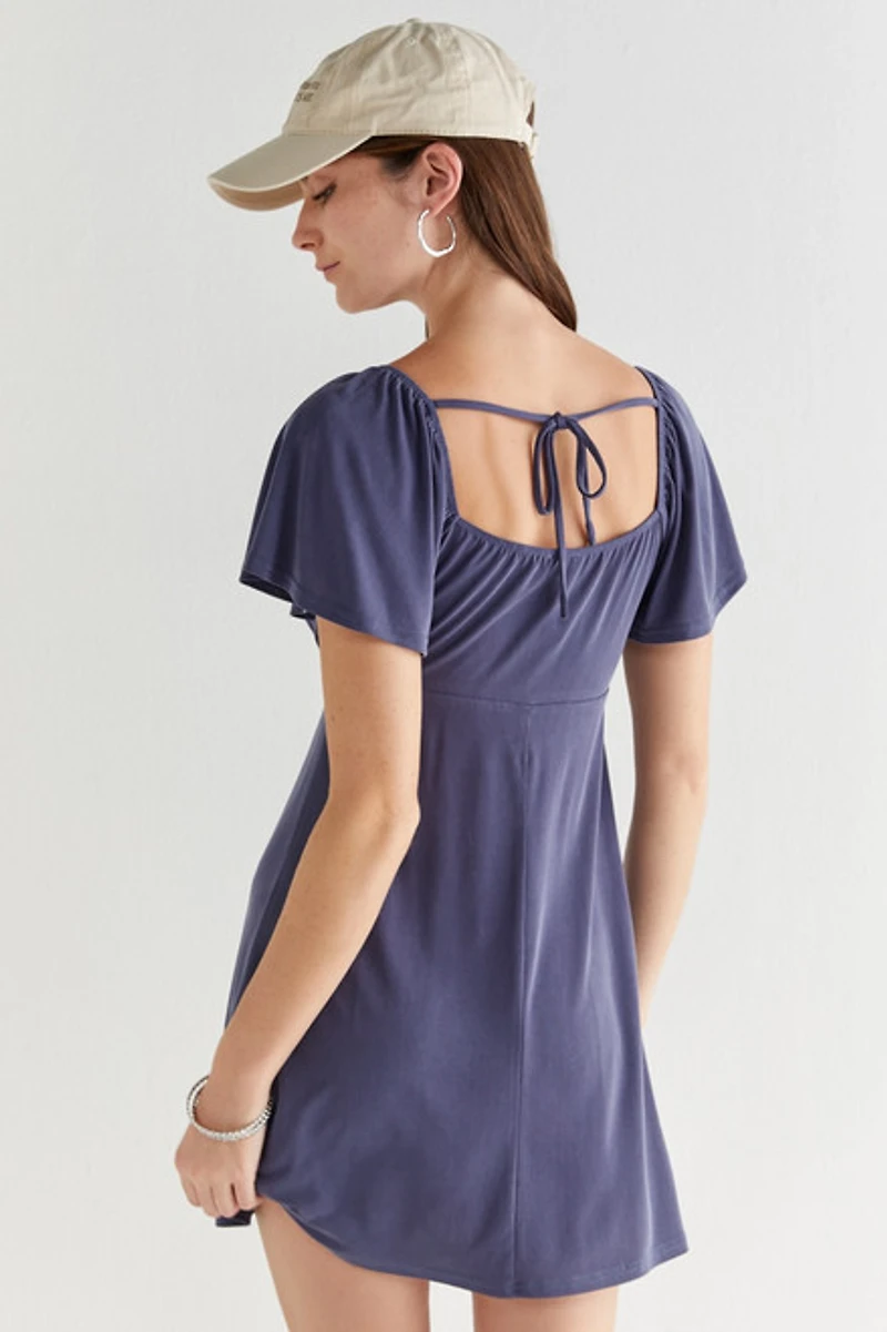 Velencia Ruched Mini Dress