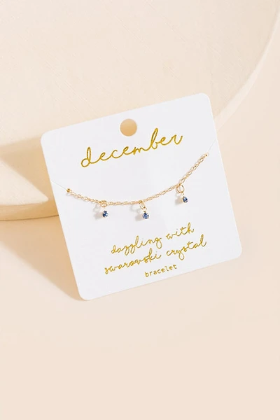 Swarovski Crystal Birthstone Bracelet