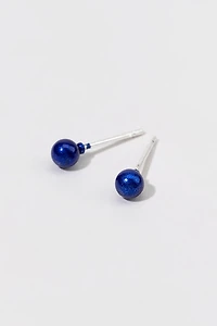 Hello Franki Shimmer Blue Stud Earrings for girls