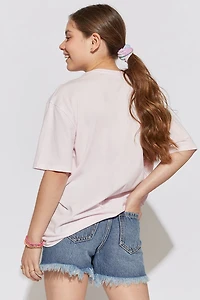 Hello Franki Summer Vibes Graphic Tee for girls