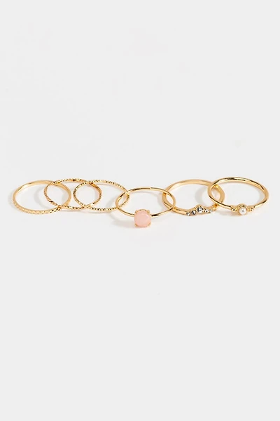 Malaysia Textured Ring Set