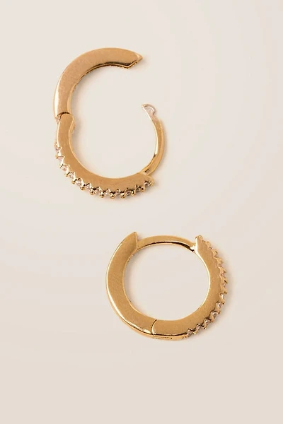 Kerry Pave Huggie Hoops