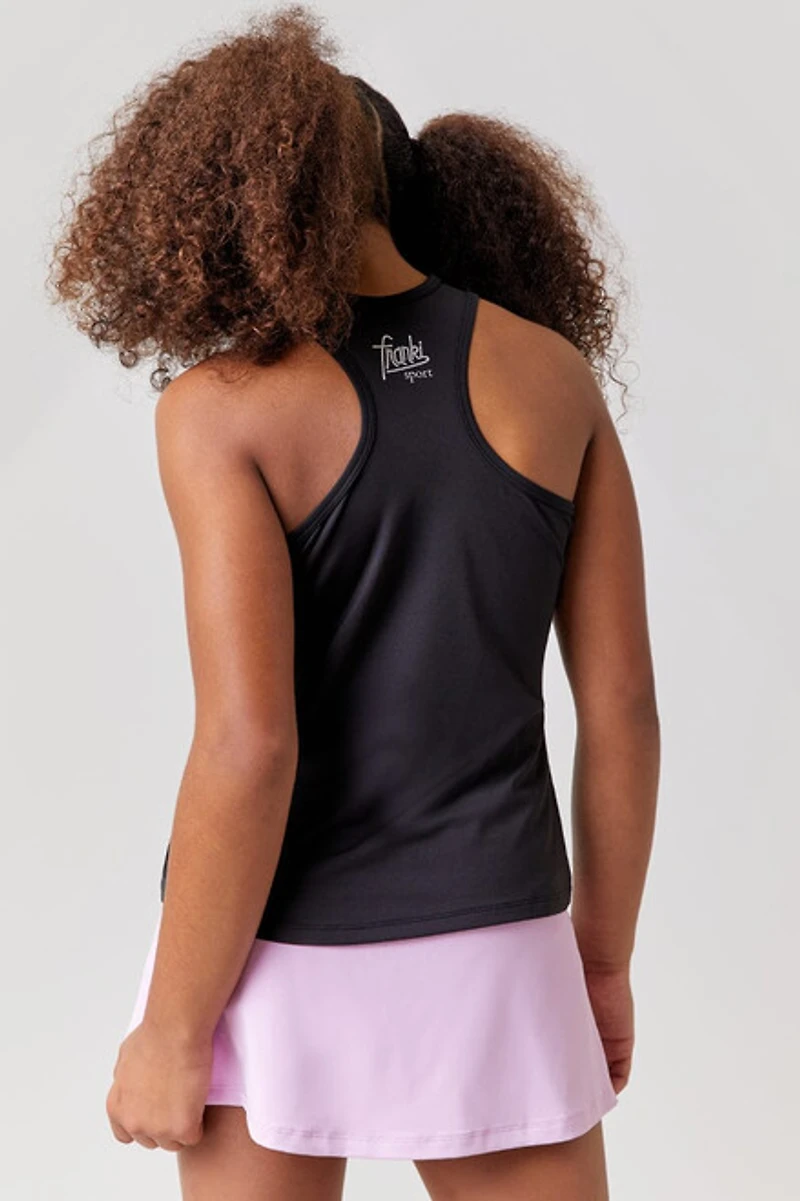 Hello Franki Sport Racer Back Tank Top for girls