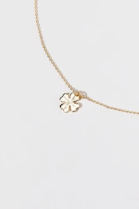 Hello Franki Clover Pendant Necklace for girls