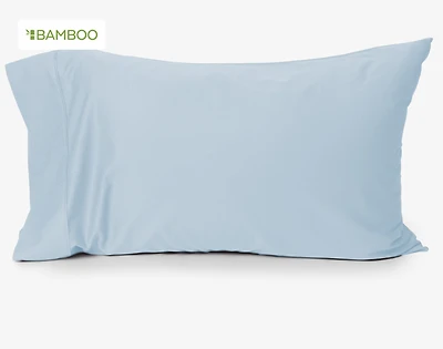 Bamboo Cotton Pillowcases - Sky (Set of 2)