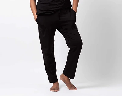 Modal Jersey Lounge Pants - Black - Small
