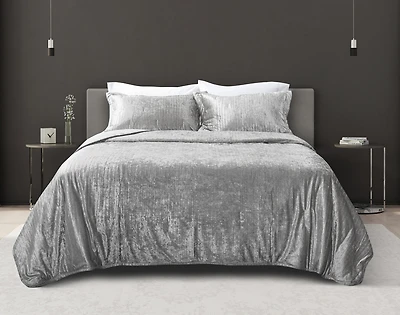 Avalon Quilt Set - Silver
