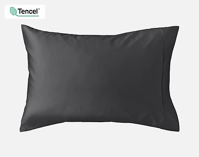 Eucalyptus Luxe Pillowcases - Black Pearl (Set of 2)