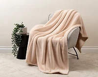 Velvet Plush Throw - Rose