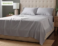 Bamboo Moon Sheet Set - Flint Grey - Queen