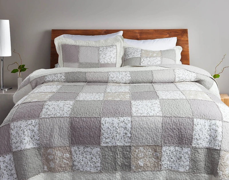 Graveley Cotton Quilt Set - Queen