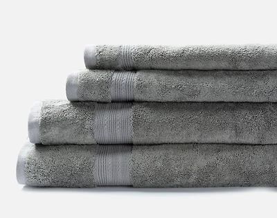 Modal Cotton Towels - Grey* - FINAL SALE