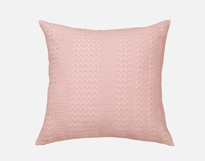 Waffle Cotton Euro Sham