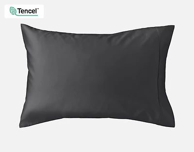 Eucalyptus Luxe Pillowcases - Black Pearl (Set of 2)