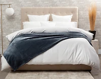 Cashmere Touch Fleece Blanket - Sea Storm