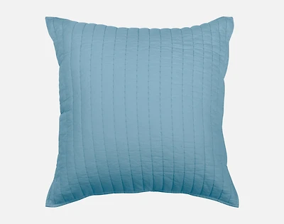 Linen Cotton Euro Sham - Lake