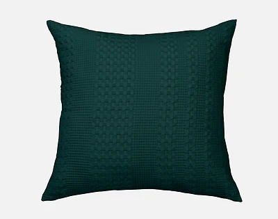 Waffle Cotton Euro Sham