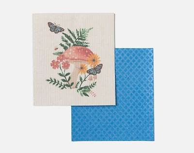 Swedish Dishcloths - Mushroom (Set of 2)