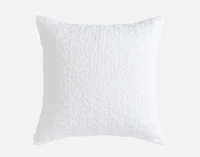 Crinkle Euro Sham - White