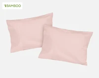Petite Bamboo Cotton Pillowcase - Petal (Set of 2)