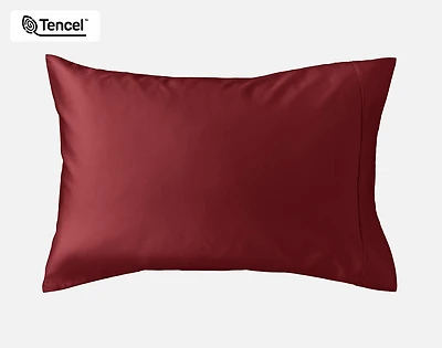 Eucalyptus Luxe Pillowcases - Black Cherry (Set of 2)