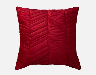 Merry Berry Velvet Euro Sham