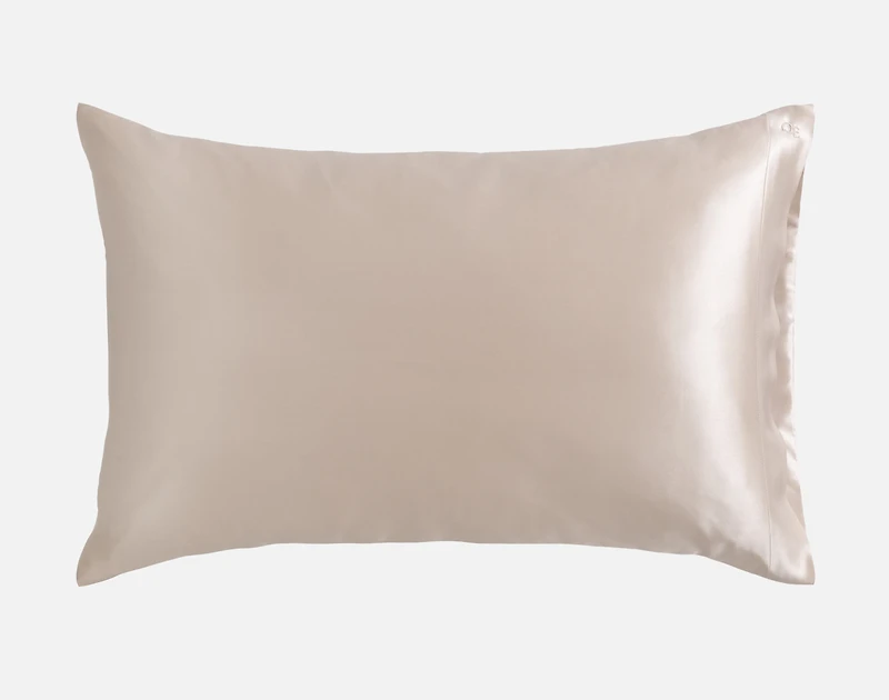 100% Mulberry Silk Pillowcase - Champagne (Sold Individually)