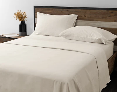 Organic Cotton Flannel Sheet Set - Oat