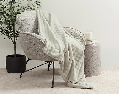 Mini Bubble Throw - Sage