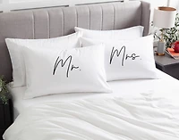 Pillow Talk Pillowcases - Mr & Mrs
