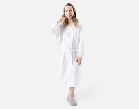 Bamboo Gauze Bathrobe - White