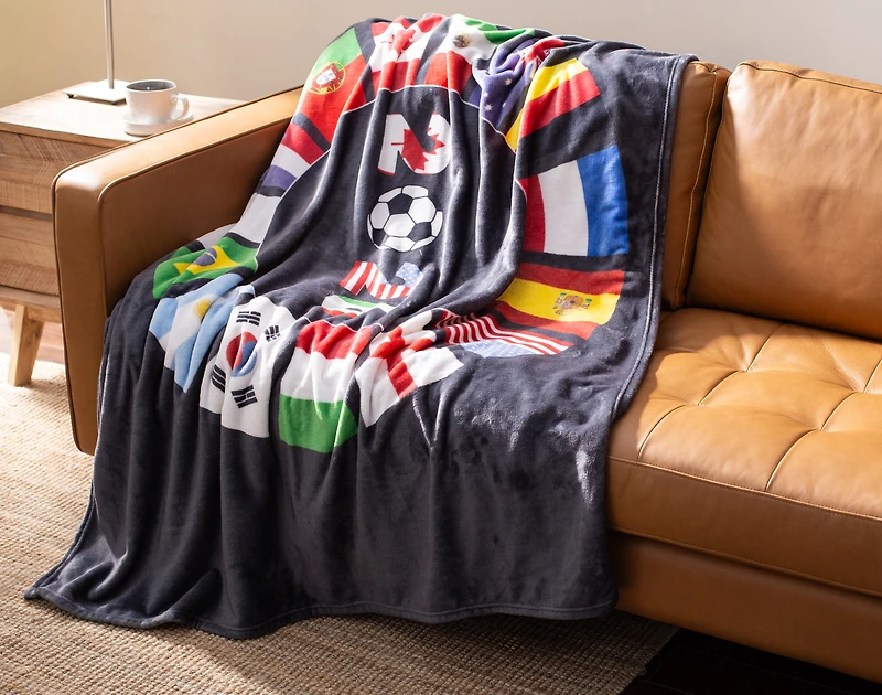 World Cup Fleece Throw