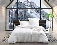Legacy Canadian Hutterite White Goose Down Duvet, Made