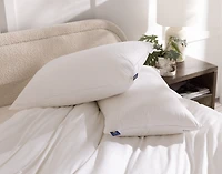 Opula White Down Pillow, Crafted